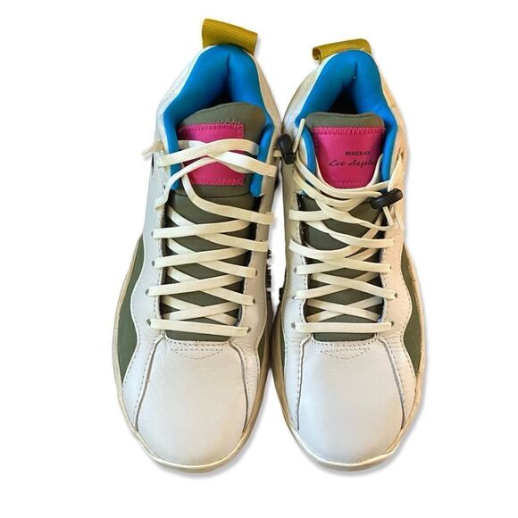 BrandBlack Villian Sneakers NIB luxury basketball shoes trainers men’s 8.5 - Picture 4 of 16